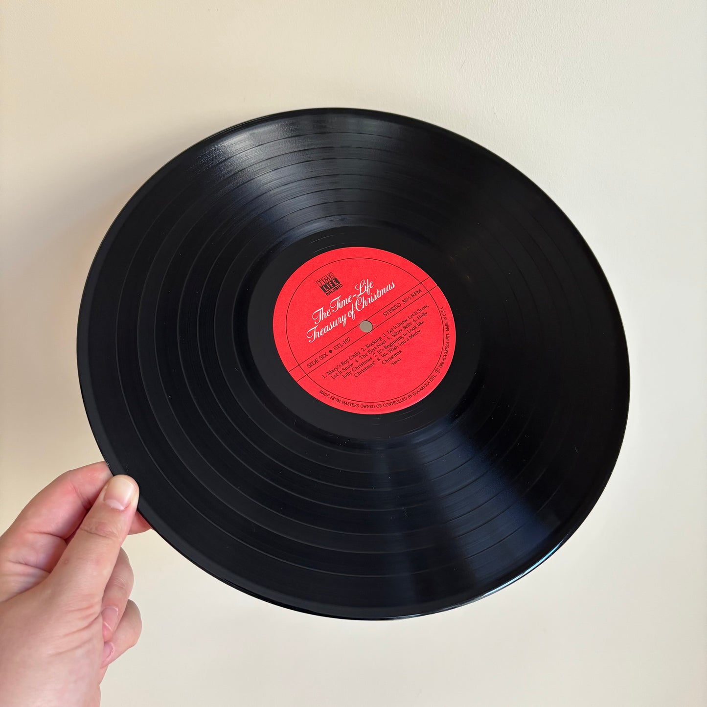 Holiday Record - The Time-Life Treasury of Christmas (3 LP Set)