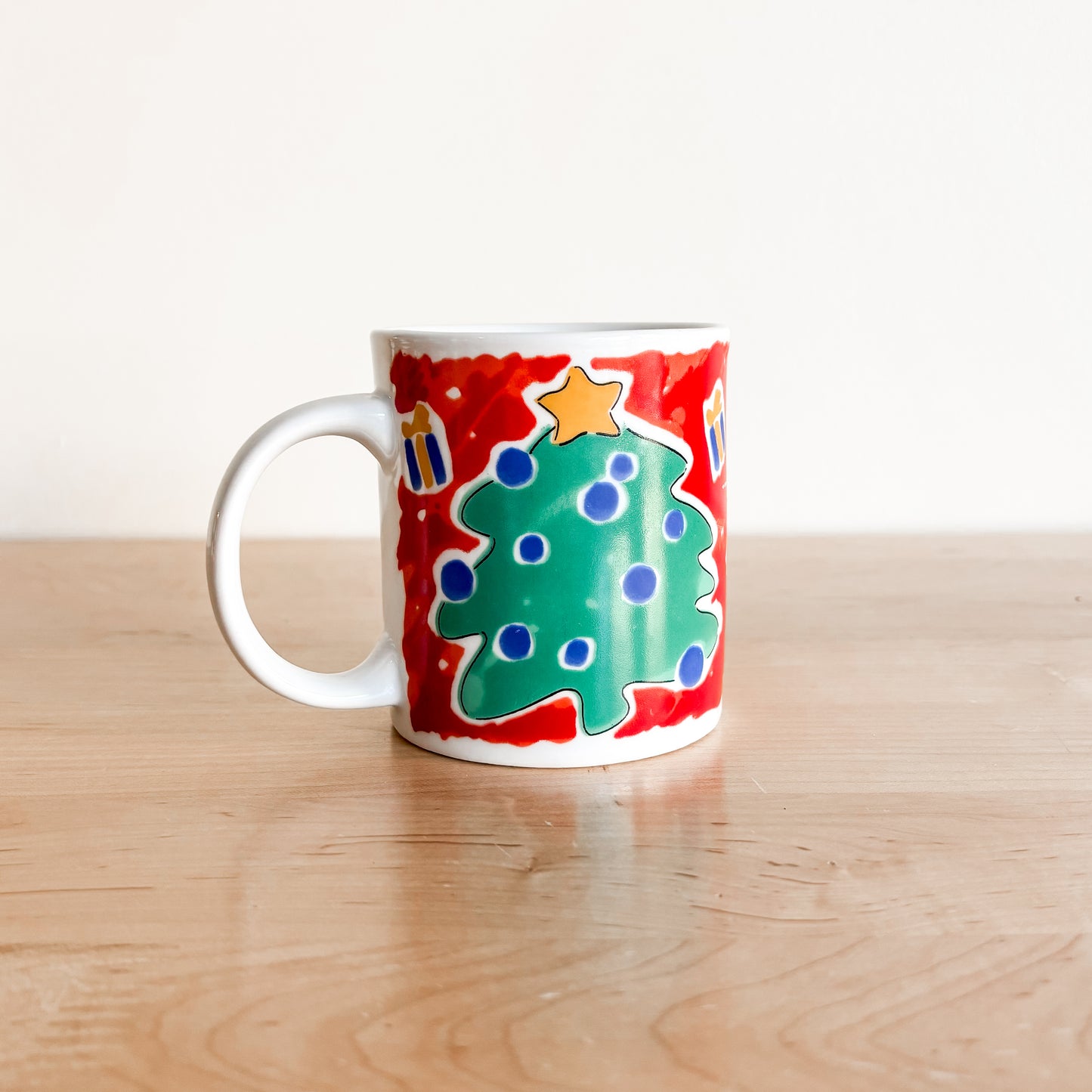 Holiday Mug - Hand-Drawn Christmas Tree