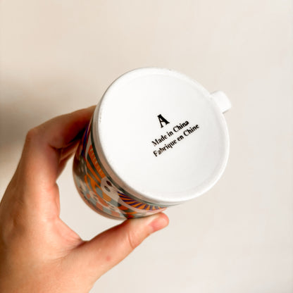 Holiday Mug - Folksy Snowmen Party