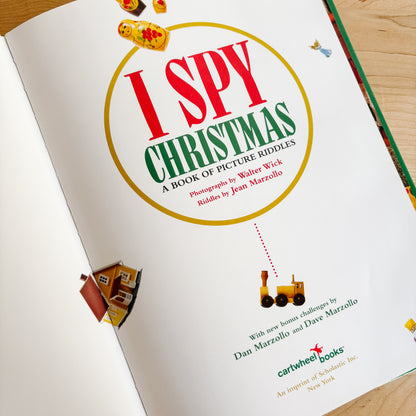 Scholastic I Spy Christmas Book - Hardcover, 2019