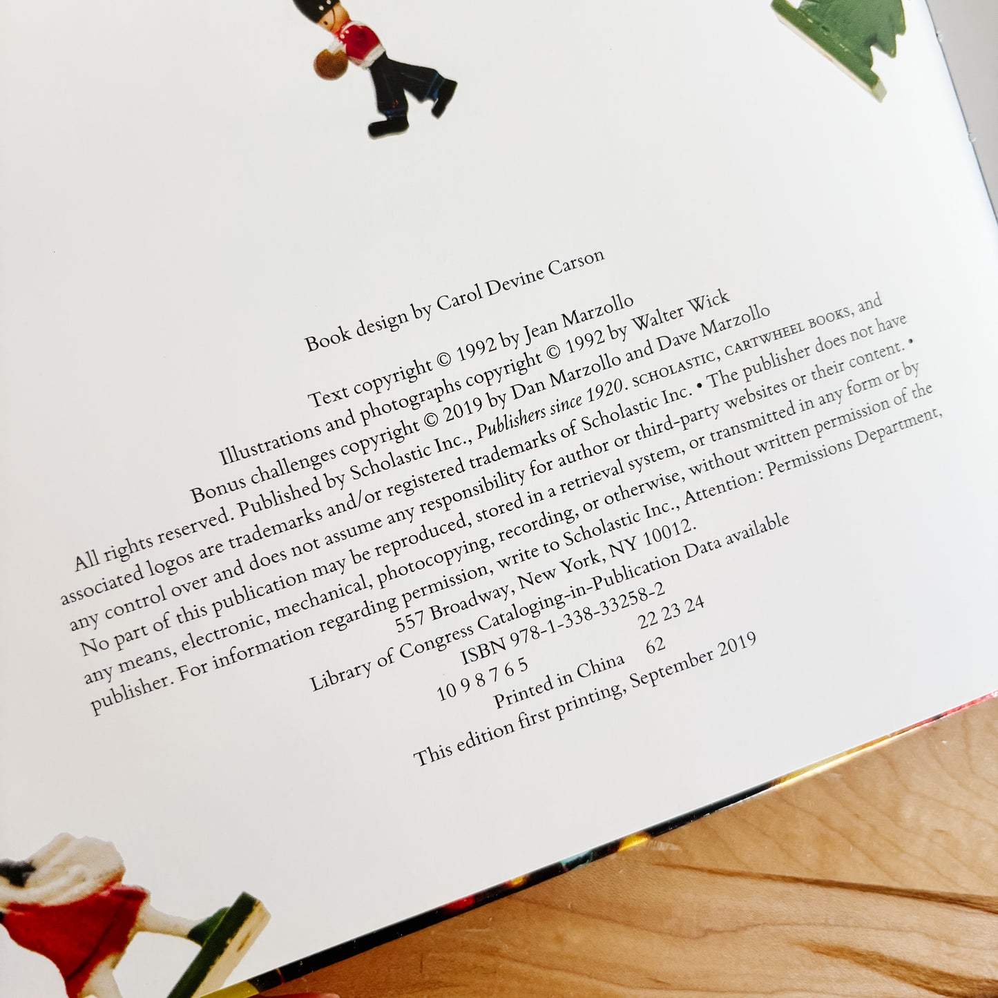 Scholastic I Spy Christmas Book - Hardcover, 2019