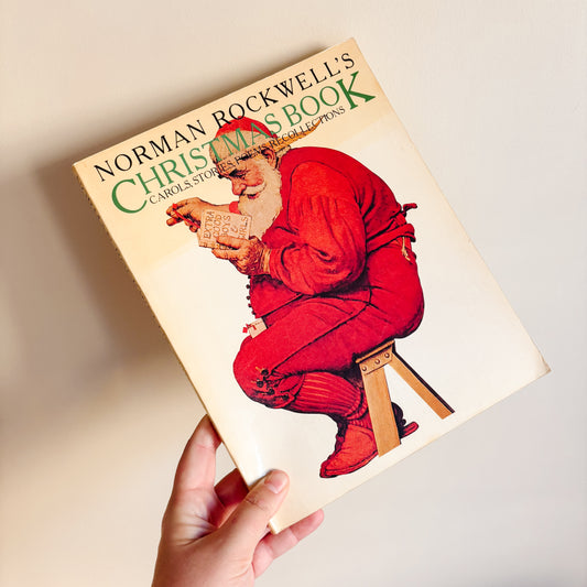 Norman Rockwell's Christmas Book (Softcover, 1977)