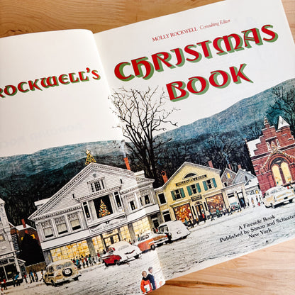 Norman Rockwell's Christmas Book (Softcover, 1977)
