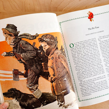 Norman Rockwell's Christmas Book (Softcover, 1977)