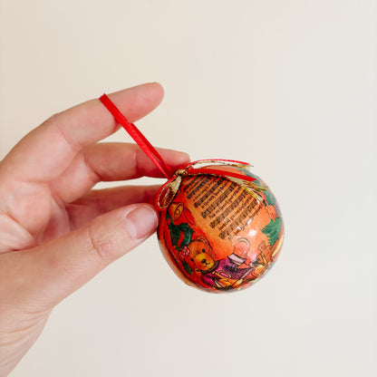 Ornament - Musical Teddy Bears with Bows (set of 5)