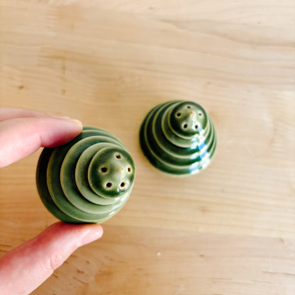 Salt & Pepper Shakers - 1960s Mod Christmas Trees