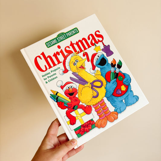 Sesame Street Parents - Christmas Holiday Projects Book (1998)