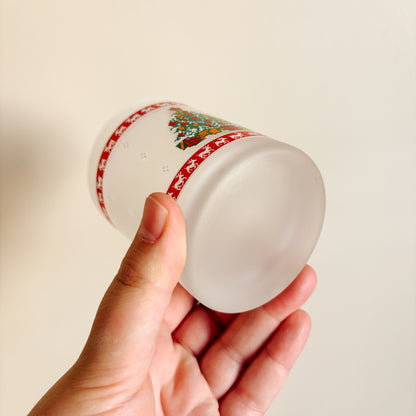 Glassware - Pixelated 8-Bit Christmas Glasses (set of 4)