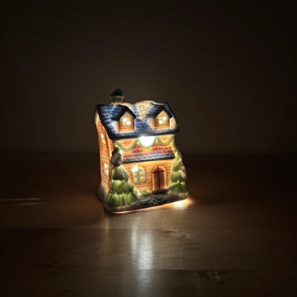 Porcelain Houses - Beauty Salon and Church (set of 2)