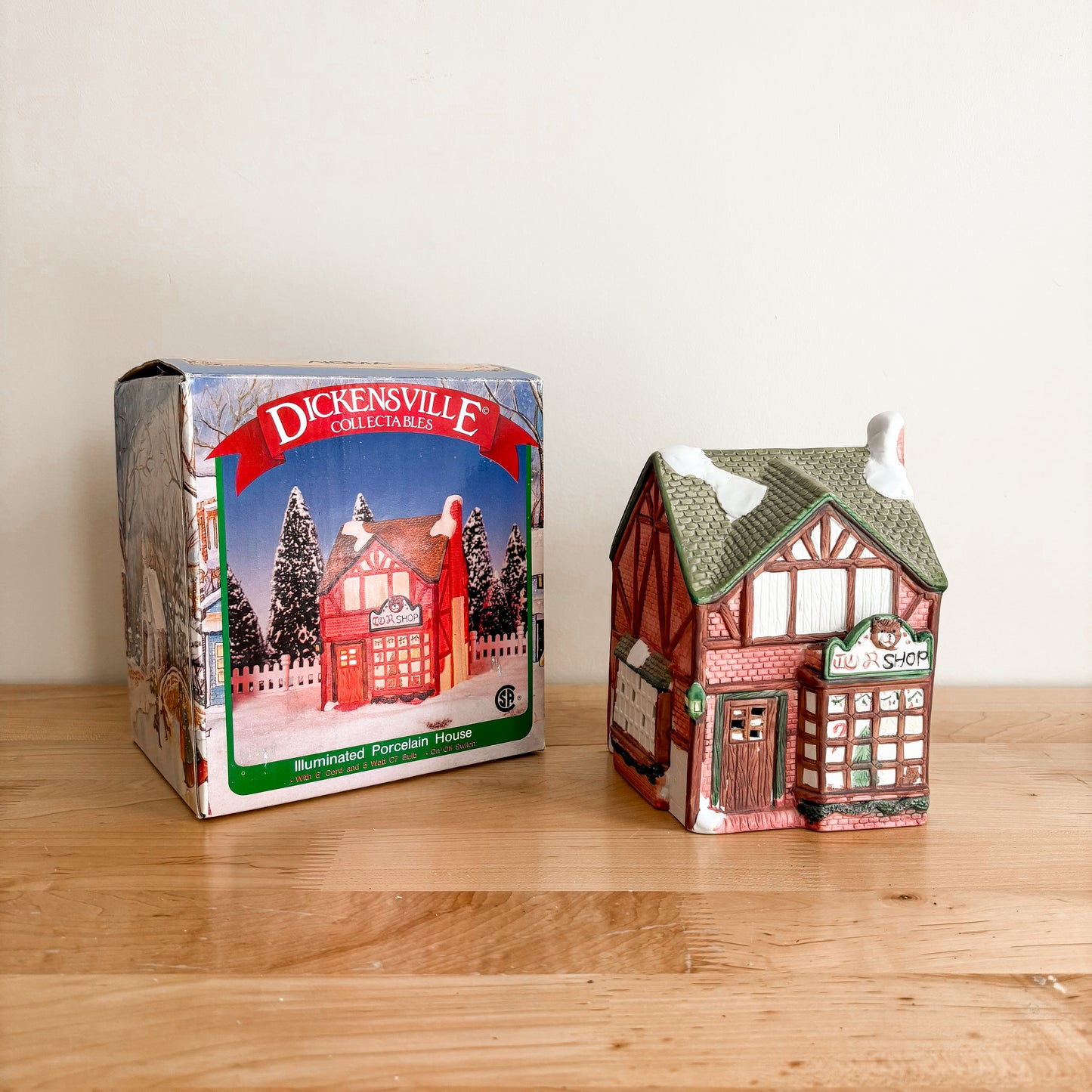 Christmas Decor - Noma Dickensville Collectables Toy Shop (with box)