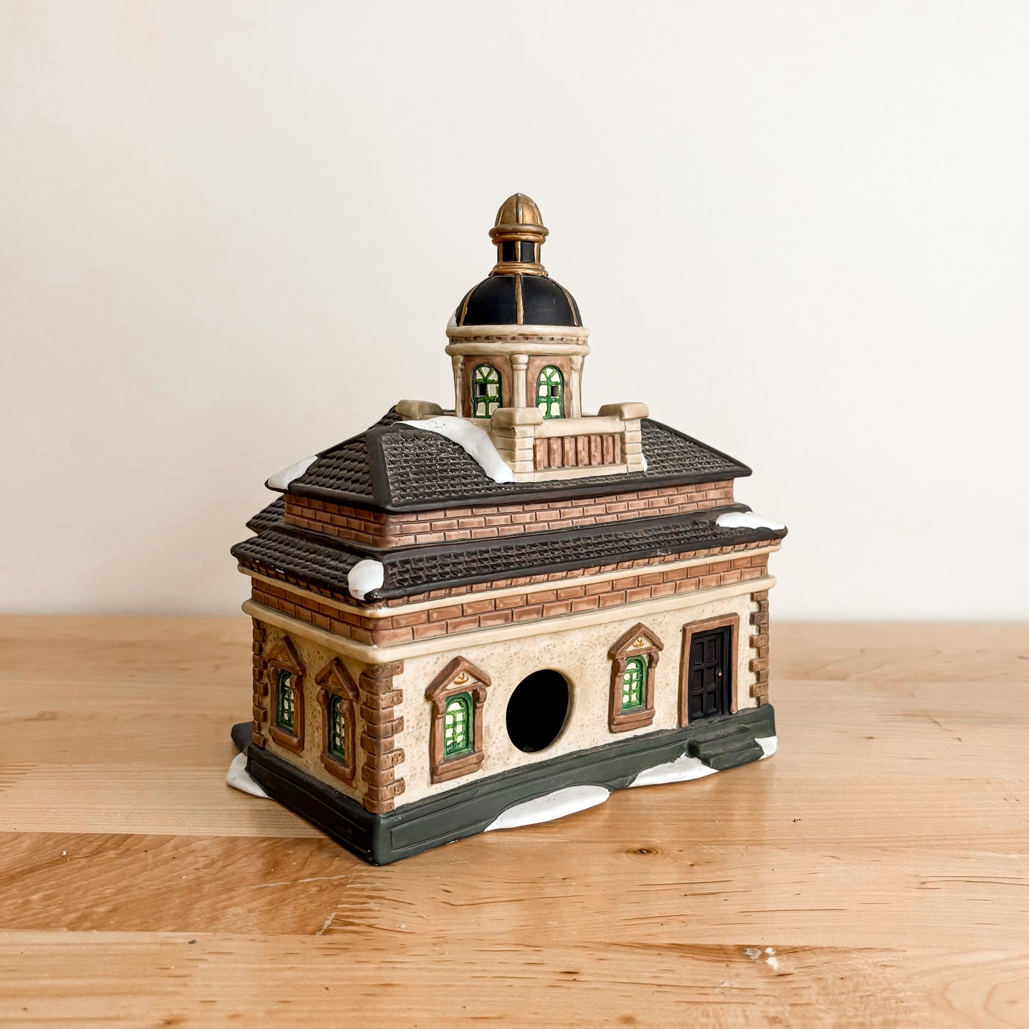 Christmas Decor - Dickens Collectables Village Bank & Trust