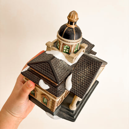 Christmas Decor - Dickens Collectables Village Bank & Trust