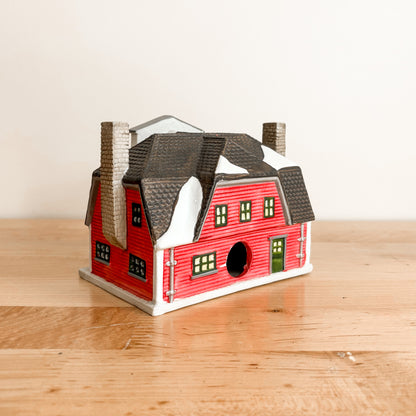 Christmas Decor - Lemax The Square Knot Family Restaurant