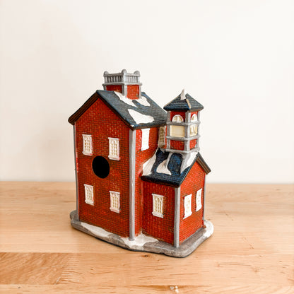 Christmas Decor - Ceramic Village Victorian Fire Station