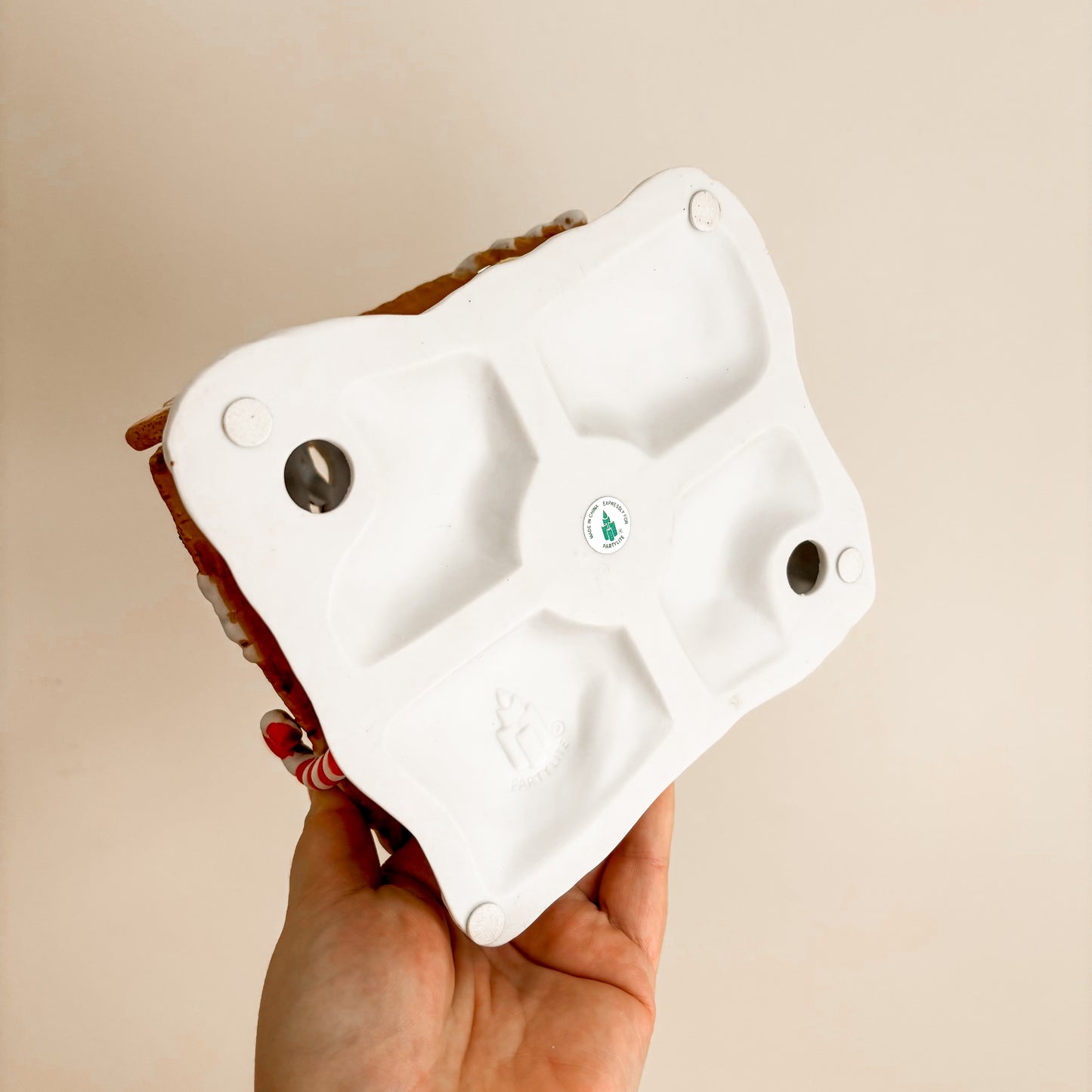 Christmas Decor - Partylite Gingerbread House (with box)