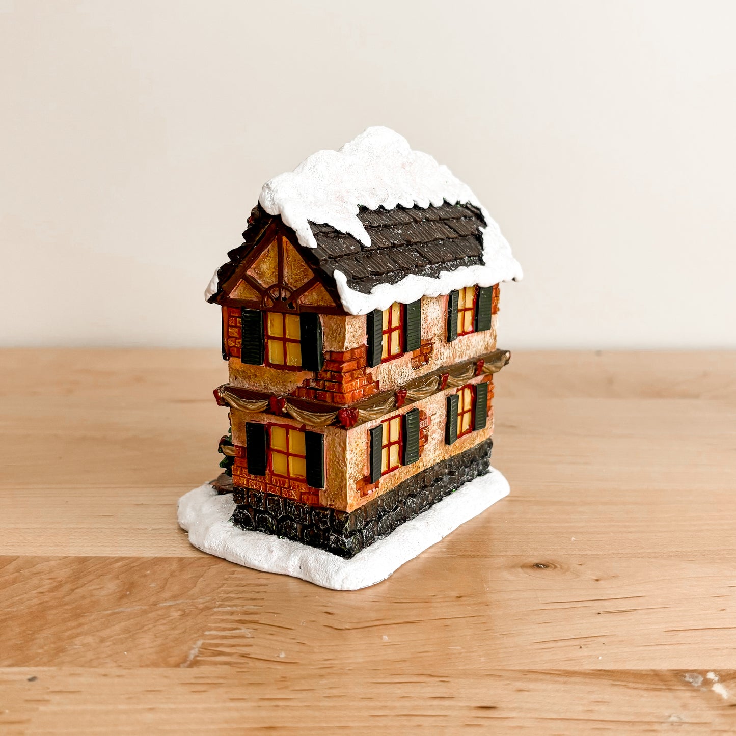 Christmas Decor - Sears Victorian Styled Village Clock