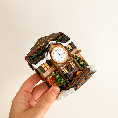 Christmas Decor - Sears Victorian Styled Village Clock