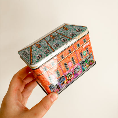 Christmas Village Houses Tea and Candy Tins (set of 6)