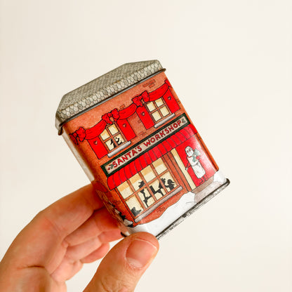 Christmas Village Houses Tea and Candy Tins (set of 6)