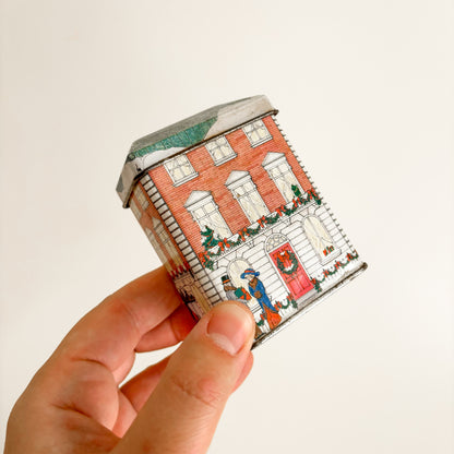 Christmas Village Houses Tea and Candy Tins (set of 6)
