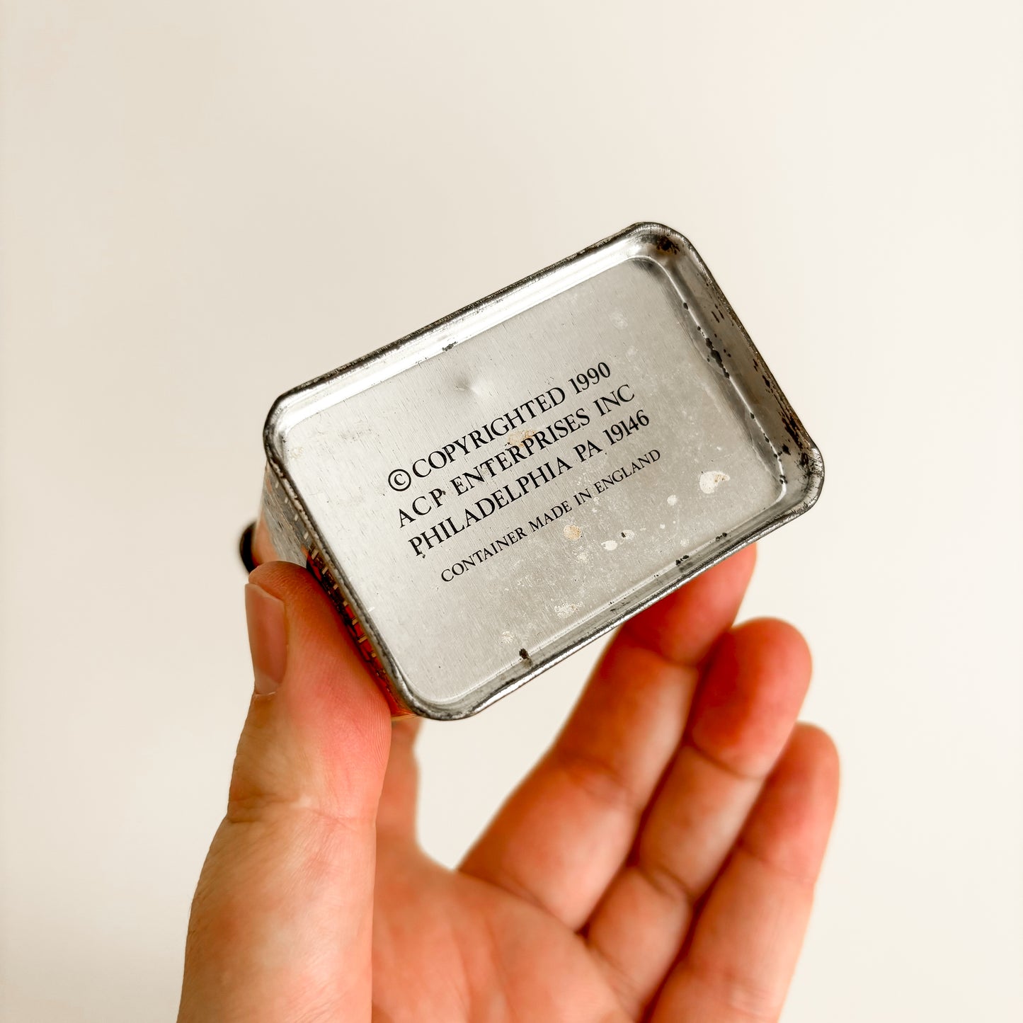 Christmas Village Houses Tea and Candy Tins (set of 6)