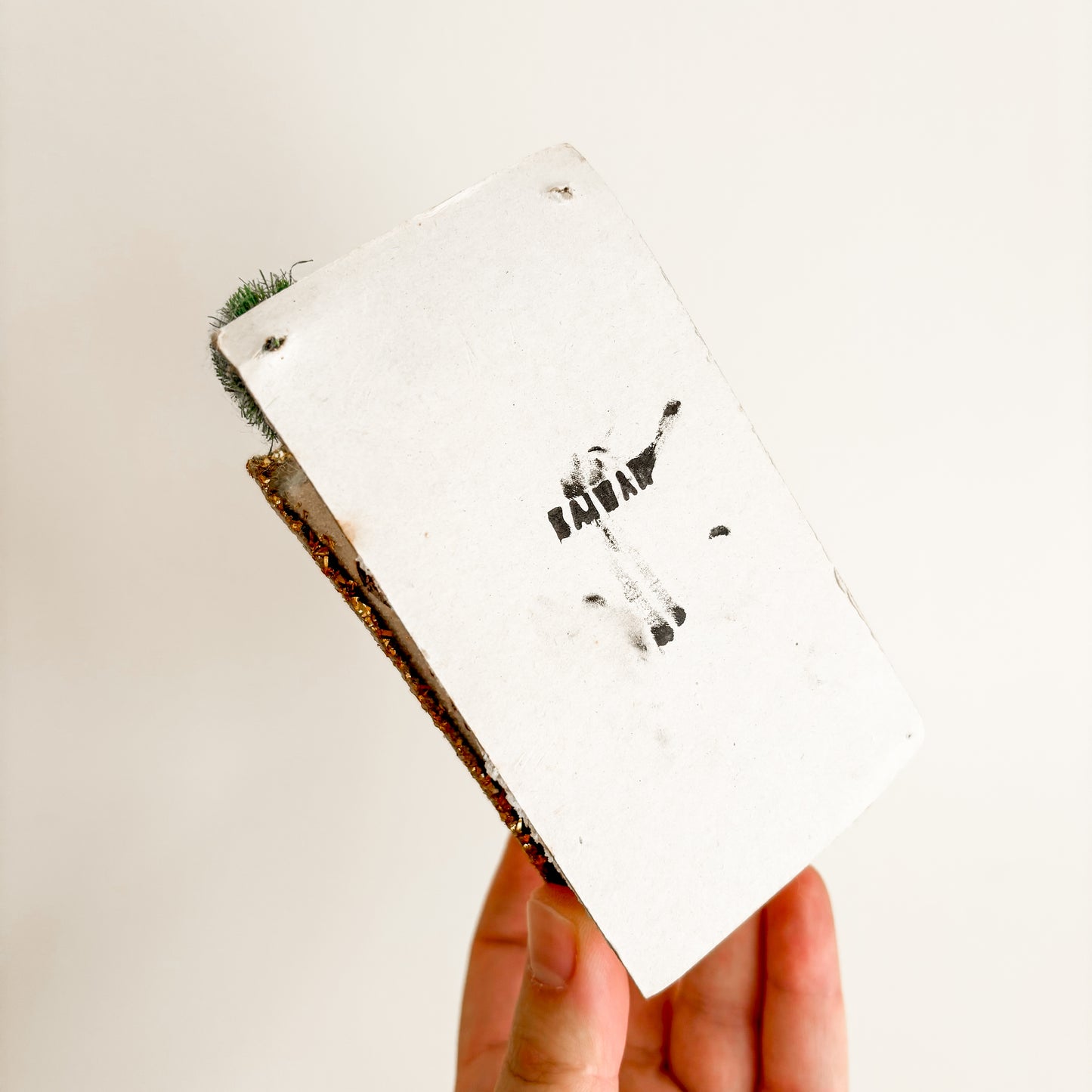 Christmas Decor - Midcentury Paper Putz Church (Made in Taiwan)