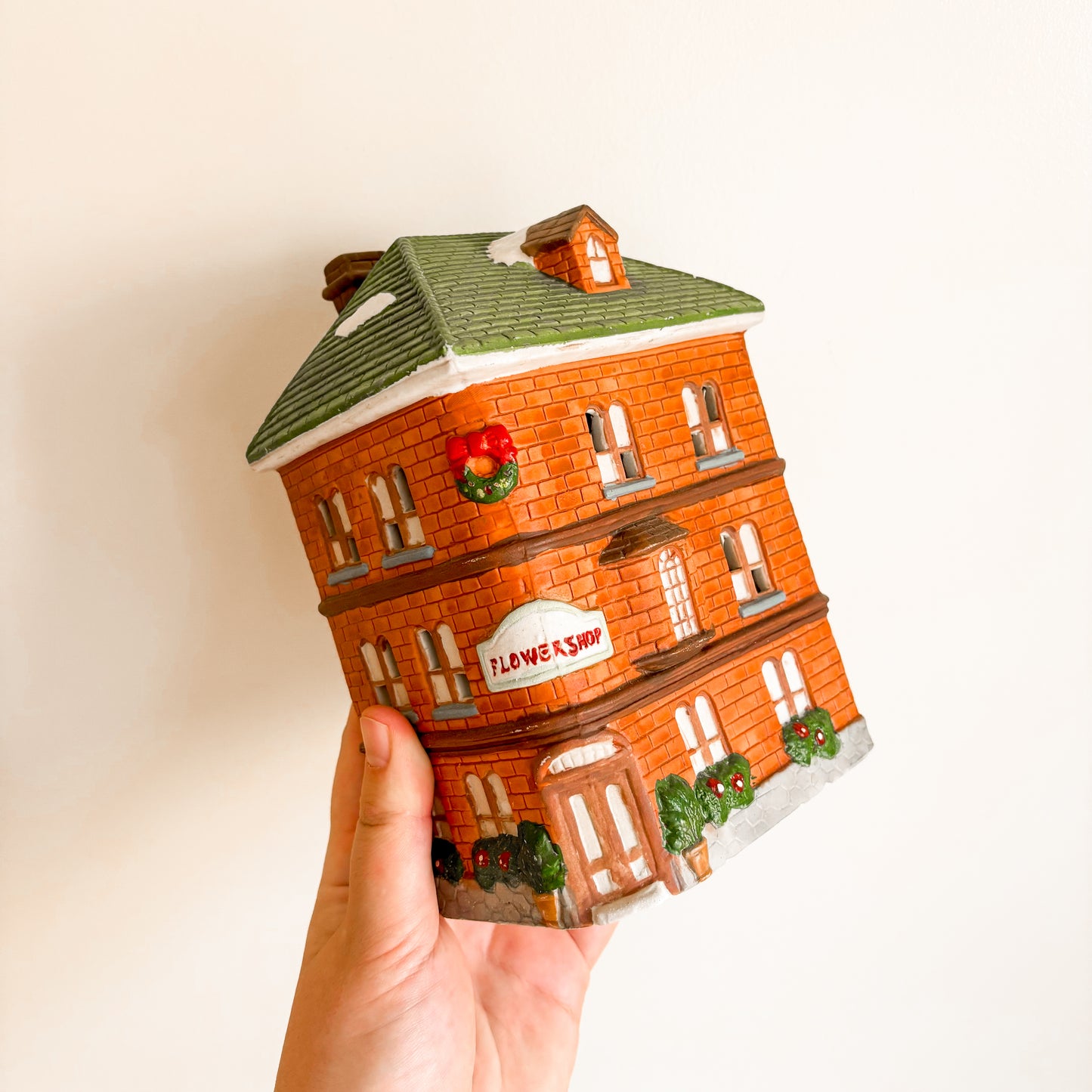 Christmas Decor - Ceramic Christmas Flower Shop