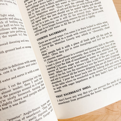 Food That Really Schmecks Mennonite Country Cooking by Edna Staebler (Hardcover, 1968)