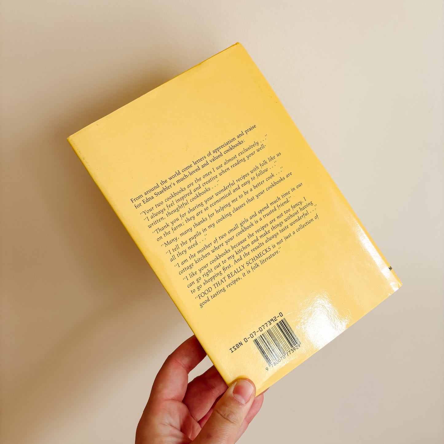 Food That Really Schmecks Mennonite Country Cooking by Edna Staebler (Hardcover, 1968)