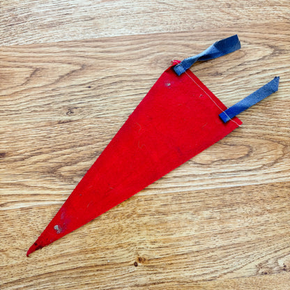 Ridgetown Ontario 1960s Red Felt Pennant