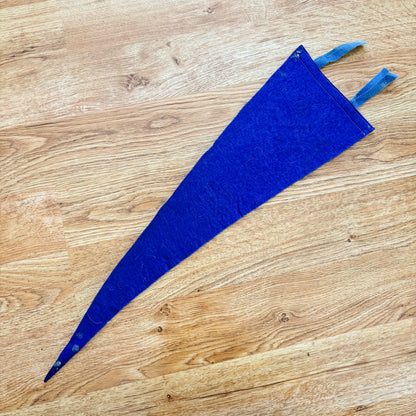 Peterborough Ontario 1960s Blue Felt Pennant