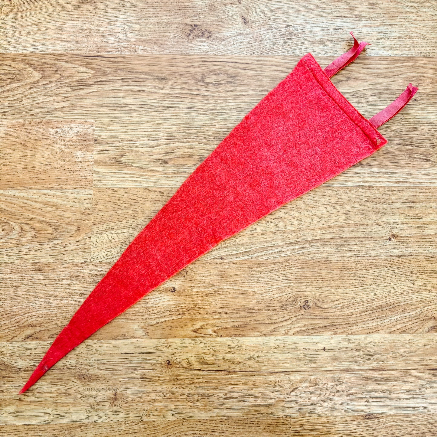 Kingston Ontario 1960s Red Felt Pennant