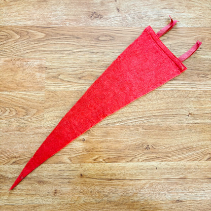 Kingston Ontario 1960s Red Felt Pennant