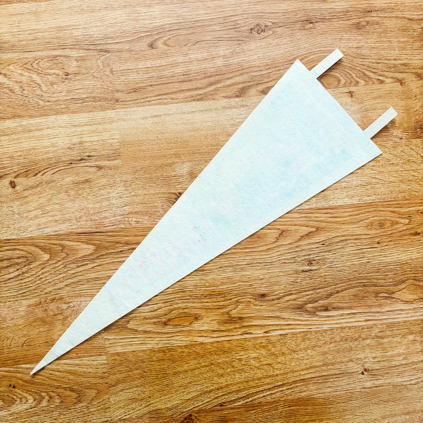 North Dakota Yellow and Pink Felt Pennant