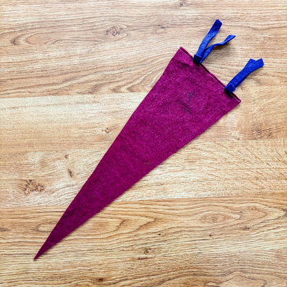 Brandon Manitoba 1960s Red Felt Pennant