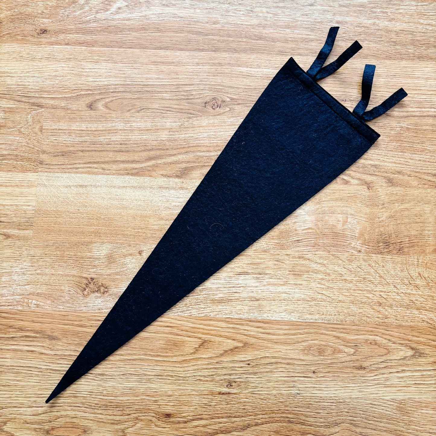 Kelowna British Columbia 1960s Navy Blue Felt Pennant