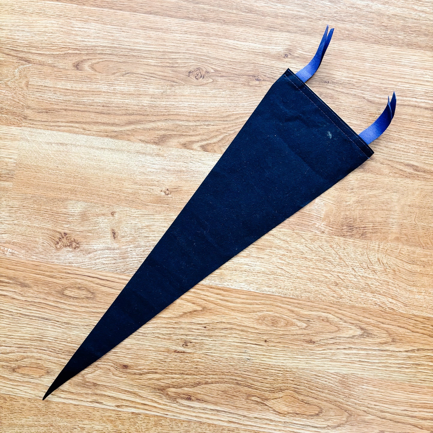 Sainte-Anne-de-Beaupré Quebec 1960s Navy Blue Felt Pennant