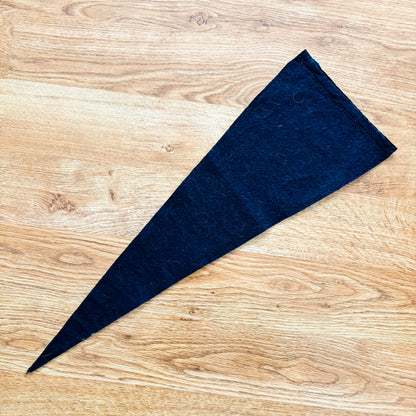 Trois-Rivières Quebec 1960s Navy Blue Felt Pennant