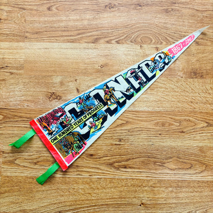 Canada Centennial 1967 White Felt Pennant