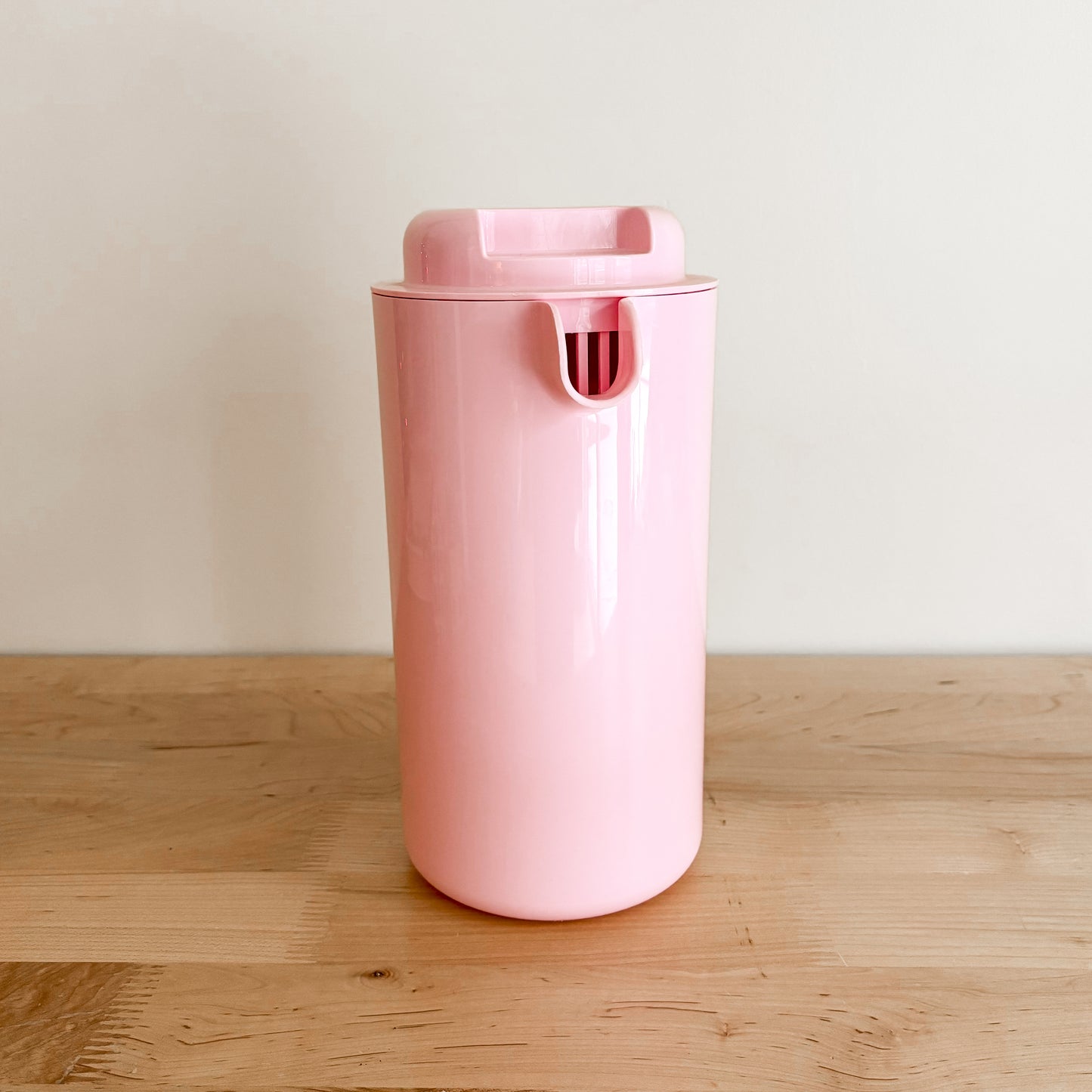 Vintage Pink Plastic H800 Pitcher by Design Motivation Ltd. Toronto
