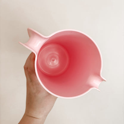 Vintage Pink Plastic H800 Pitcher by Design Motivation Ltd. Toronto