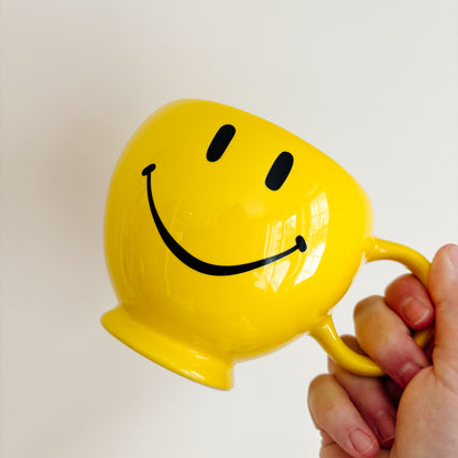 Teleflora Bright Yellow Smiley Face Mug