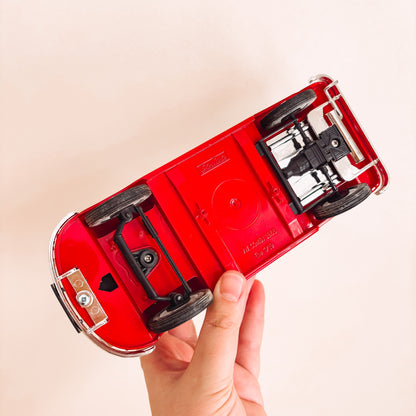 Solido Volkswagen Red Samba Bus Diecast Scale Model