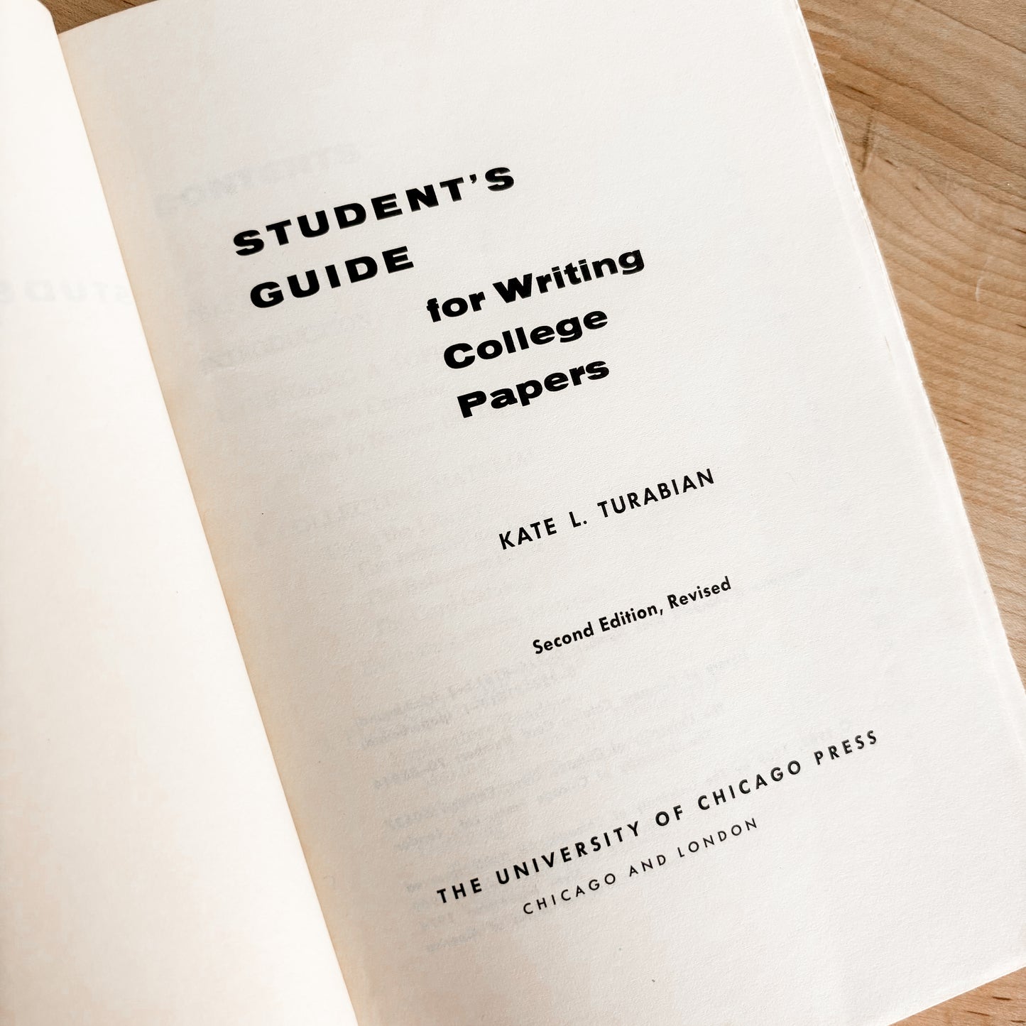 Kate L. Turabian - Student's Guide for Writing College Papers (2nd ed. 1974)