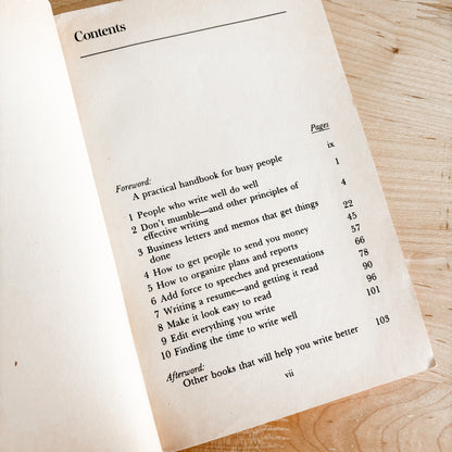 Kenneth Roman and Joel Raphaelson - Writing That Works (1985)