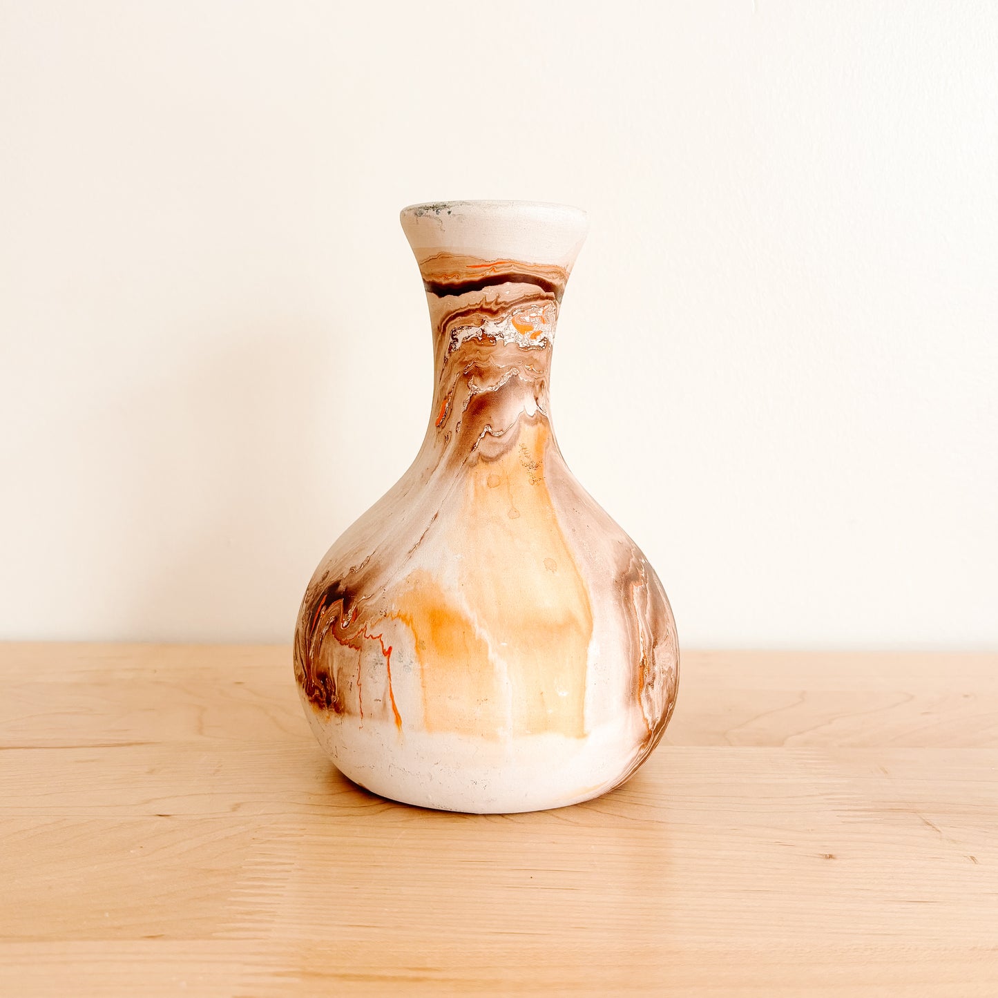 Nemadji Pottery 6.5" Ceramic Bud Vase