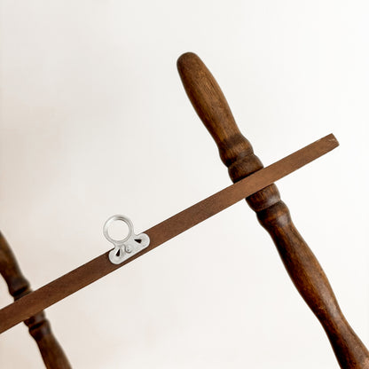 Wooden Corner Trinket Shelf - Wall-Mounted or Tabletop