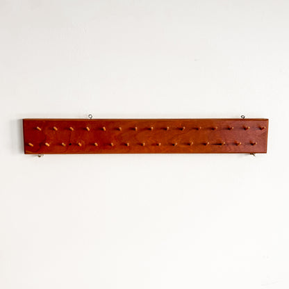 Handmade Wooden Jewelry Storage Peg Rack