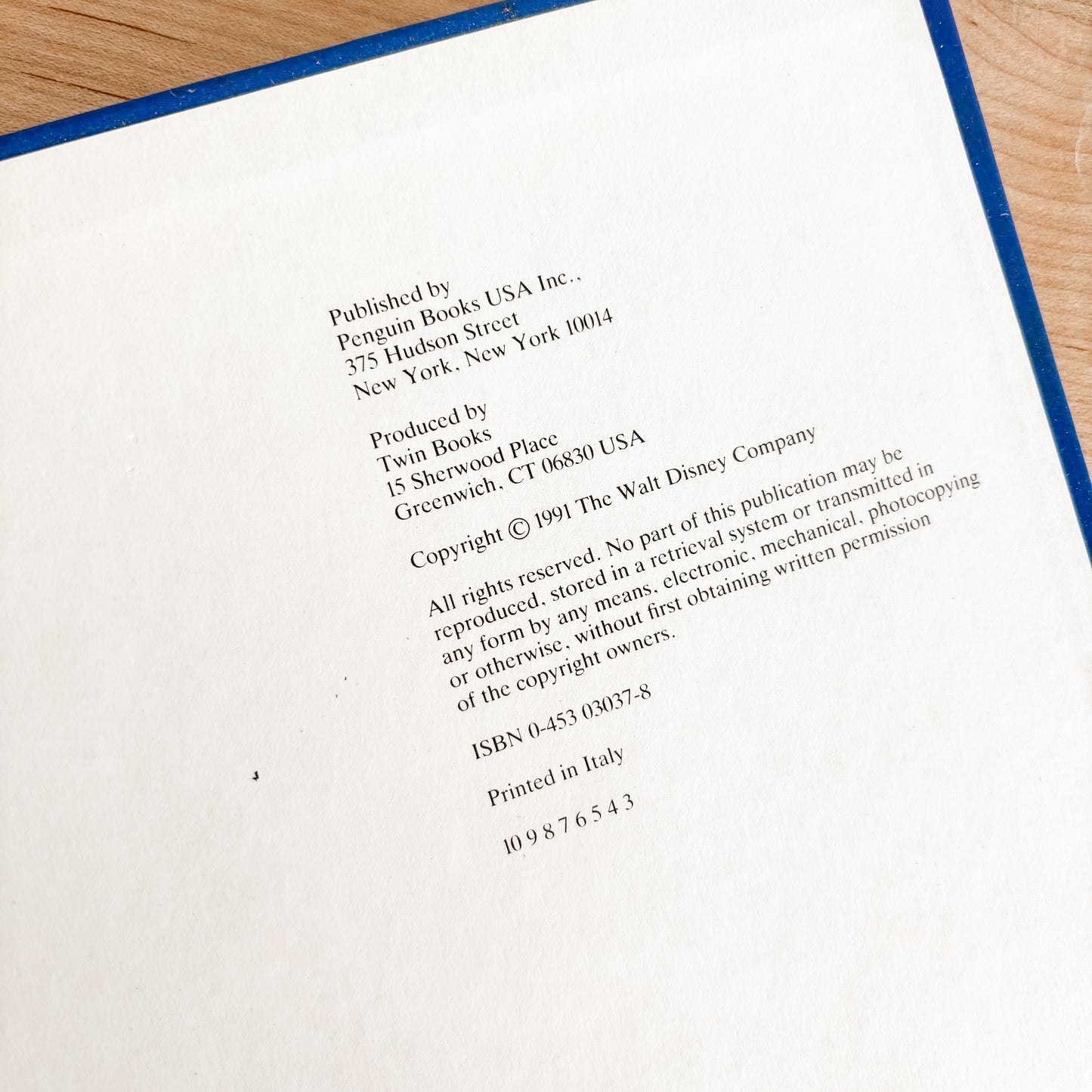 Disney Classic Series - Beauty and the Beast (Twin Books, 1991)