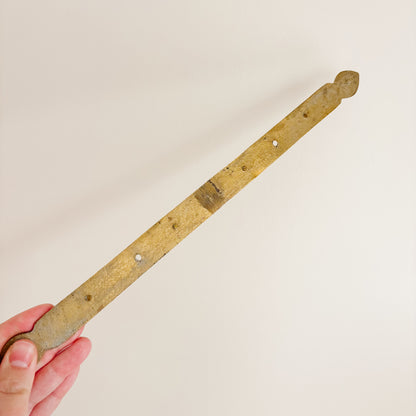 Vintage Hanging Brass Utensils with Hooks